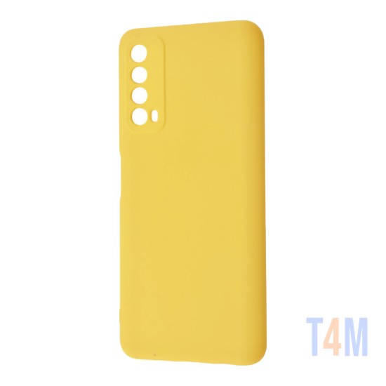 Funda de Silicona para Huawei P Smart 2021/Y7a Amarillo